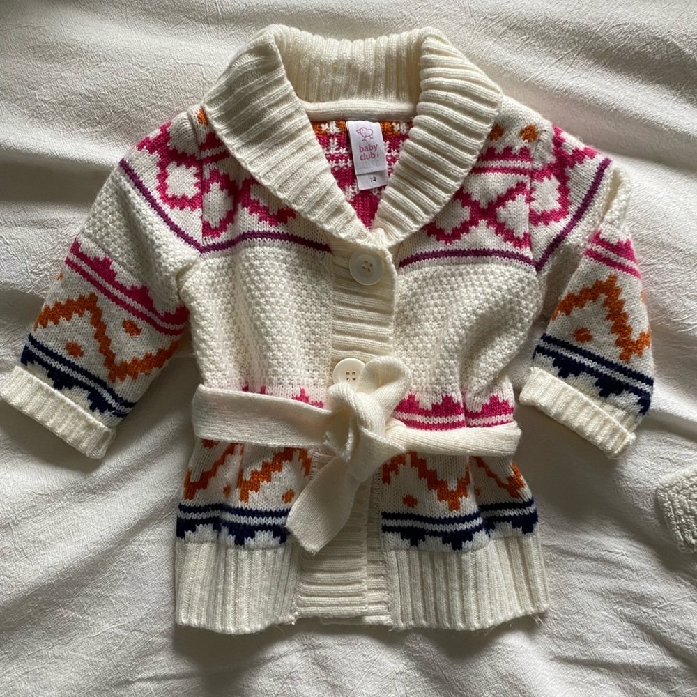 Baby Club - super cozy knit vest
